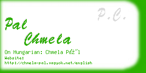pal chmela business card